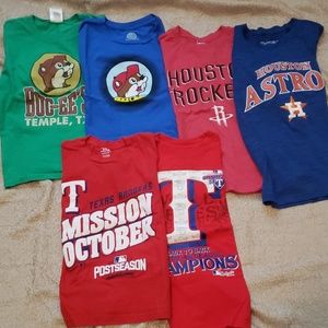 Boys Texas Tshirts Bundle